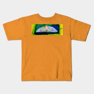 Tulip and lotus in glass Kids T-Shirt